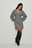 V-neck LS Mini Dress