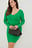 Organisches langärmeliges Minikleid