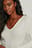 V-Neck Rib Top