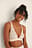 Elastisches Triangel-Top Mit Spitze