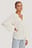 Plissierte Bluse Mit V-Ausschnitt