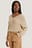 V-neck Rib Knitted Sweater