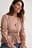 V-neck Smocked Blouse