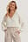 Organischer Strickjacke mit Volumenärmeln