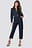 Jeans-Jumpsuit Mit Gürtel In Der Taille