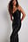 Robe midi à paillettes