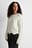 Wavy Detail Knitted Sweater
