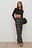 Gedruckte Hose mit weiten Beinen