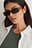 Wide Retro Look Sunglasses