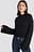 Wide Sleeve Round Neck Knitted Sweater