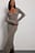 Maxi-Strickkleid aus einer Wollmischung