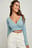 Wrap Crop Rib Top