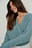 Wrap Detail Cable Knitted Sweater