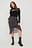 Mesh Rok Met Overslagdetail