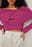 Knitted Wrap Detail Sweater