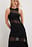 Lace Panel Maxi Dress
