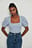 Puff Sleeve Ribbed Knitted Top