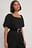 Puff Sleeve Smock Back Top