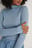 Gerecycleerd top met details