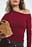 Off Shoulder Jersey Top
