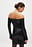 Offshoulder minikjole