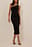 One Shoulder Midi Dress
