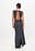 Maxi-jurk met open rug