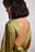 Open Back Satin Blouse