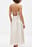 Open Back Tie Detail Midi Dress