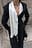 Open Shawl Neckline Blazer