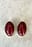 Oval Stone Earrings