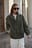 Oversize-Jacke aus Kunst-Wildleder