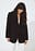 Oversize Maxi-Blazer mit einem Knopf