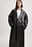 Oversized trenchcoat i PU