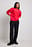 Oversize-Sweatshirt mit rundem Kragen