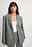 Oversized blazer med tre knapper