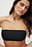 Vatteret Bandeau-bikinitop