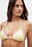 Vatteret trekantet binding-bikinitop