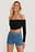 Croppad offshouldertopp