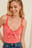 Recycled Front Tie Ribbed Singlet