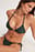 Pearl Detail Triangle Bikini Top
