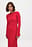 Robe mi-longue plissée