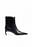 spitze Leder-Ankle-Boots