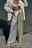 Printed High Waist Flowy Satin Suit Pants