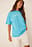 Bedrucktes übergroßes T-Shirt