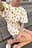 Minikleid mit Puffärmeln und Print