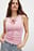 Punto linnesinglet med knytning fram