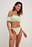 Bas de bikini à volants recyclé