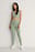 Recycelte Ripp-Strumpfhose mit hoher Taille