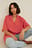 Linen Blend Short Sleeves Shirt